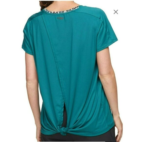 NEW Outdoor Research |‎ Chain Reaction Tee Mediterranean Sz S - Picture 2 of 6